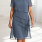 Juliette – Elegante, vloeiende jurk met ruffles