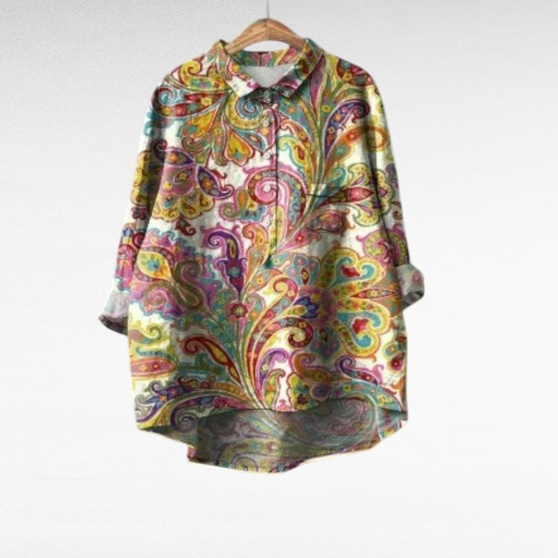 Mireva - Elegante Vintage Blouse