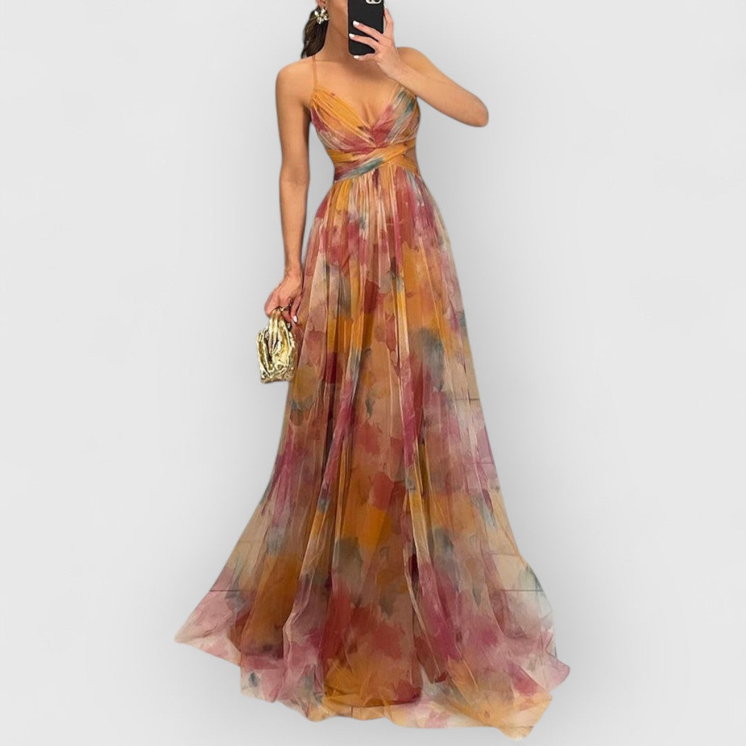 Verity - Maxi Dress with Floral Print