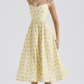 ESTELLE | Elegante Korset Zomer Midi Jurk