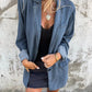 Flurina | Denim Casual Blazer