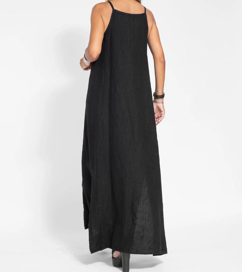 Maxi | Lange Katoenen Jurk, Elegant en Verfrissend