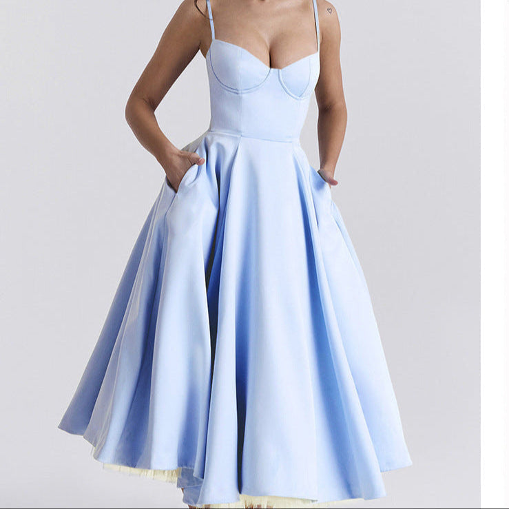 YLIANA | Romantische Zomer Midi Jurk