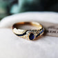 Exclusieve Blauwe Gouden Ring