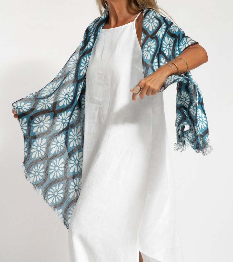 Maxi | Lange Katoenen Jurk, Elegant en Verfrissend