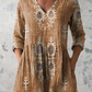 Elise | Lange Blouse met V-Hals