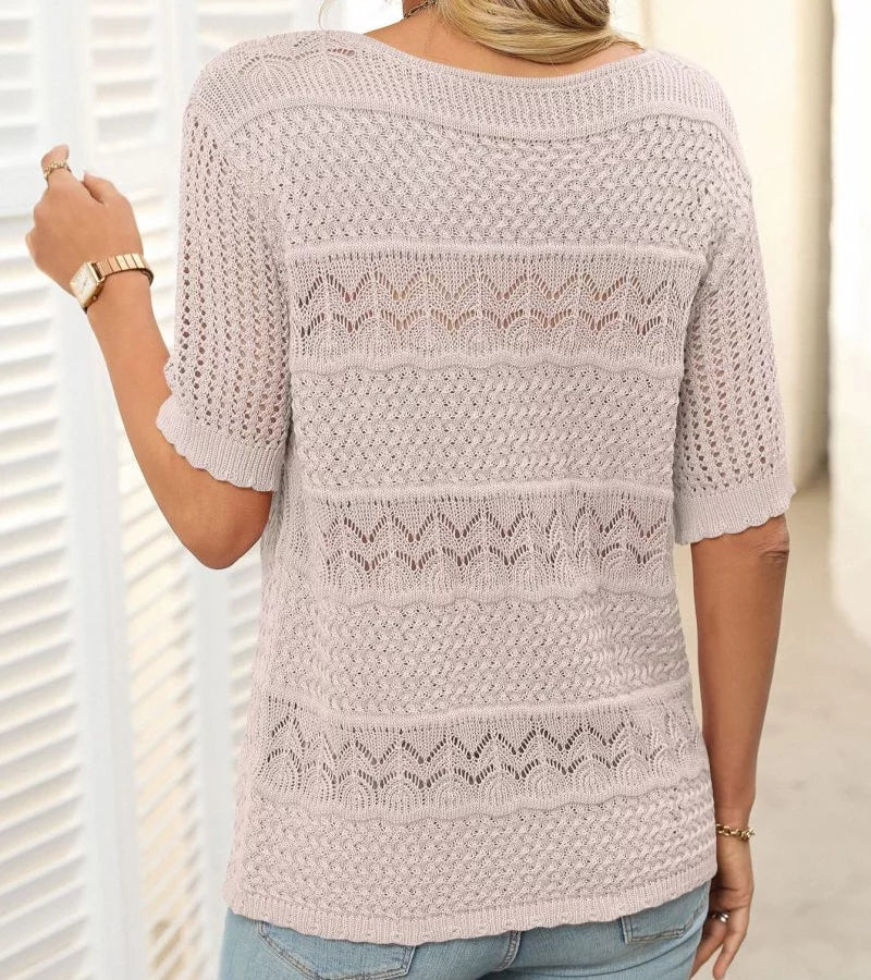 Silvia | De opvallende gehaakte trui