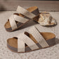 Elegante Gevlochten Sandalen Valérie