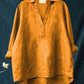 Andrea | Elegante Linne Zomerblouse