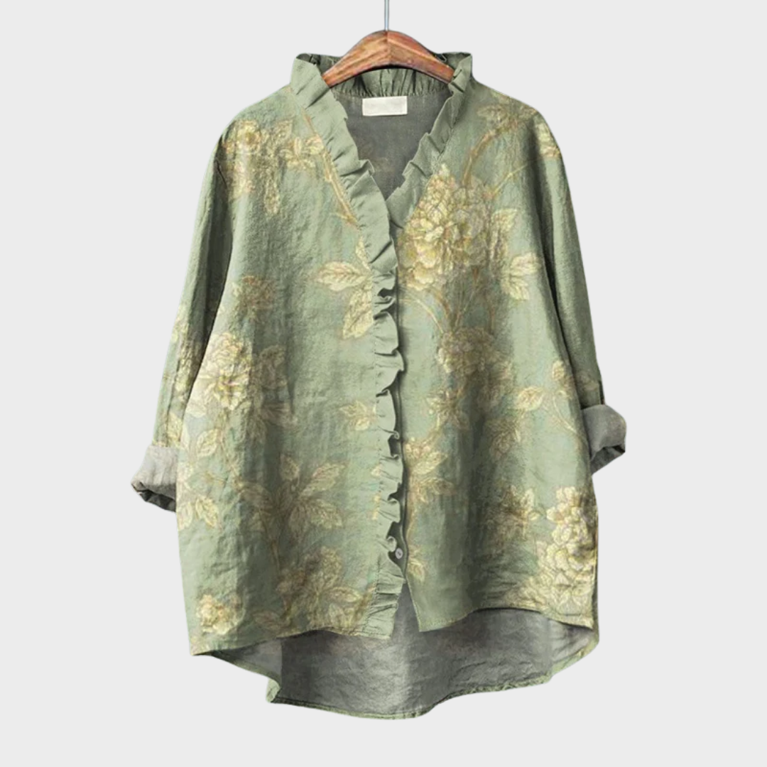 Rosalinde | Elegante Linne Zomerblouse