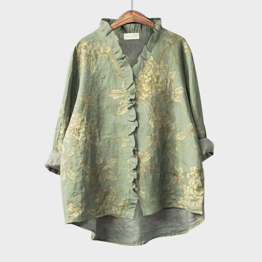 Rosalinde | Elegante Linne Zomerblouse