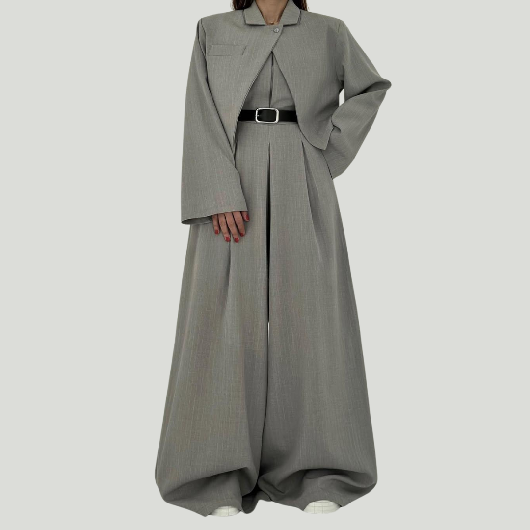 Julia | Dames Ensemble Bustier + Jas – Elegante & Trendy Stijl