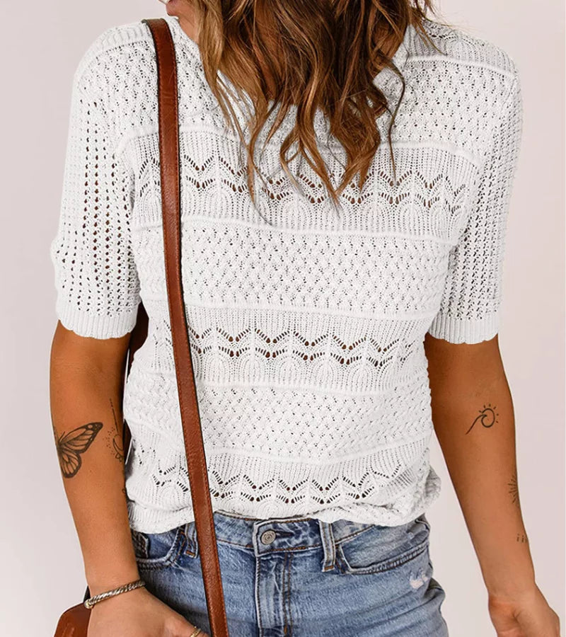 Silvia | De opvallende gehaakte trui