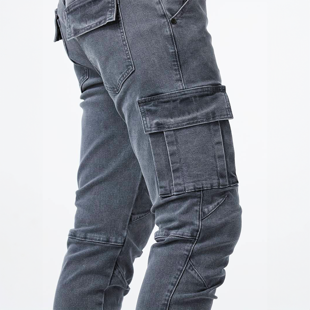 Seriva® | Flexible Cargo Jeans