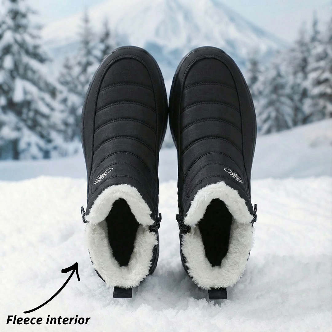 Chantal™ | Fleece Comfort Boots Laag