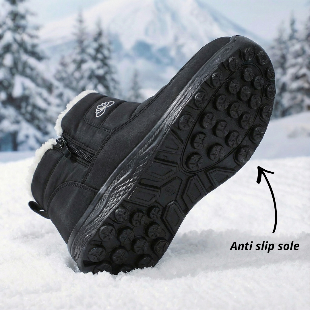 Chantal™ | Fleece Comfort Boots Laag