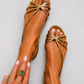 Ginevra | Gouden Sandalen Zomer Elegantie