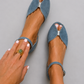Olivia | Elegante Salie Groene Sandalen