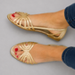Eleonora | Gouden Sandalen Zomerlicht