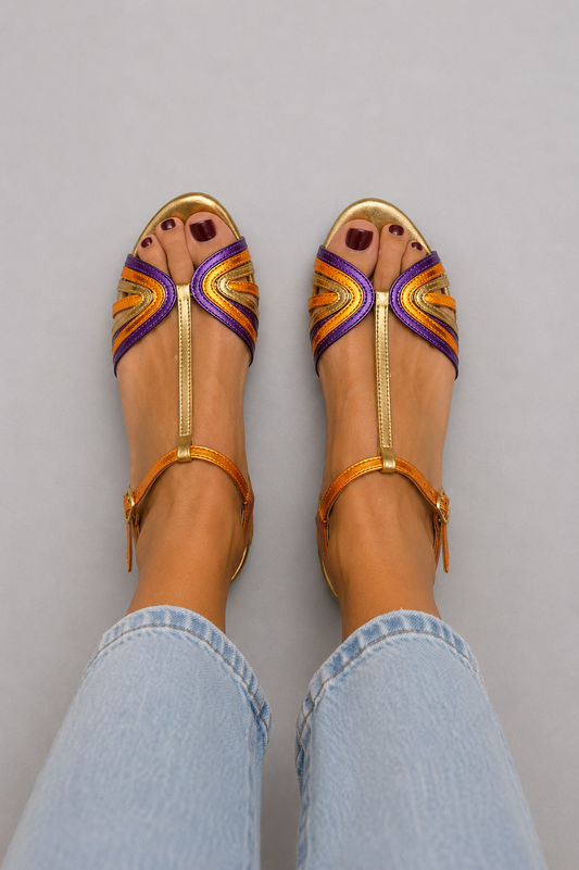 Viviana | Sandalen Mediterraanse Kleuren