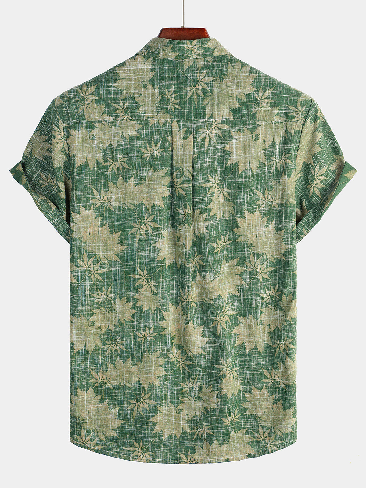 Korte Mouwen Katoenen Hawaii Shirt