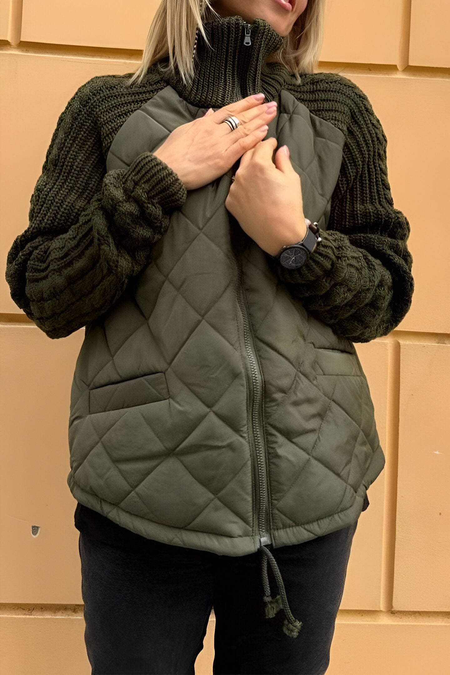 Therese | Gecombineerd Gebreid Ritsjack