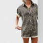 Nonette - Luipaardprint Shirtjurk