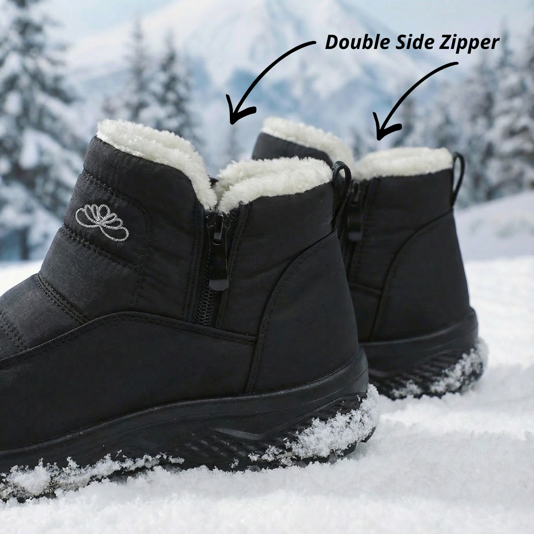 Chantal™ | Fleece Comfort Boots Laag