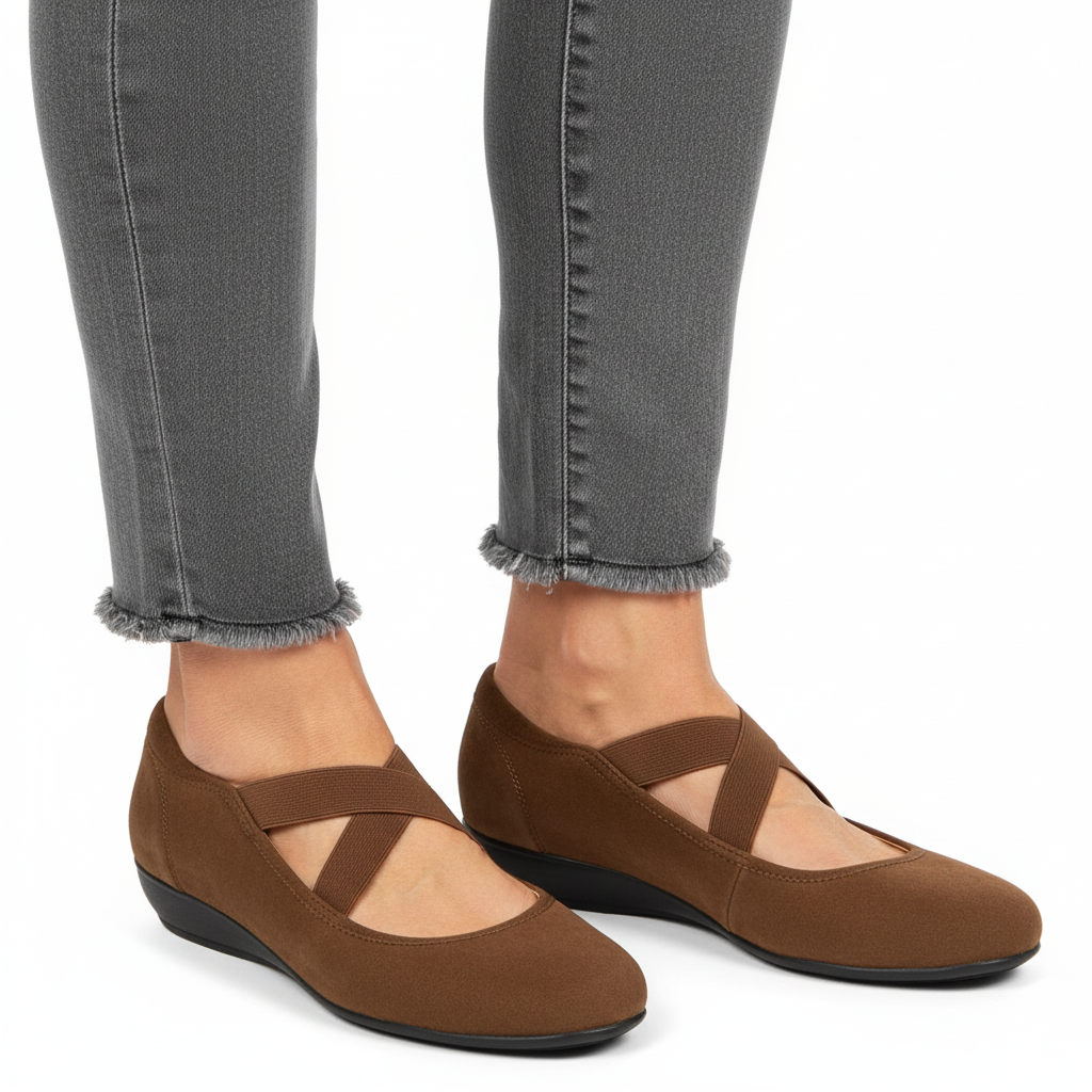 Monique™ | Comfortabele Gesloten Wedge Instappers