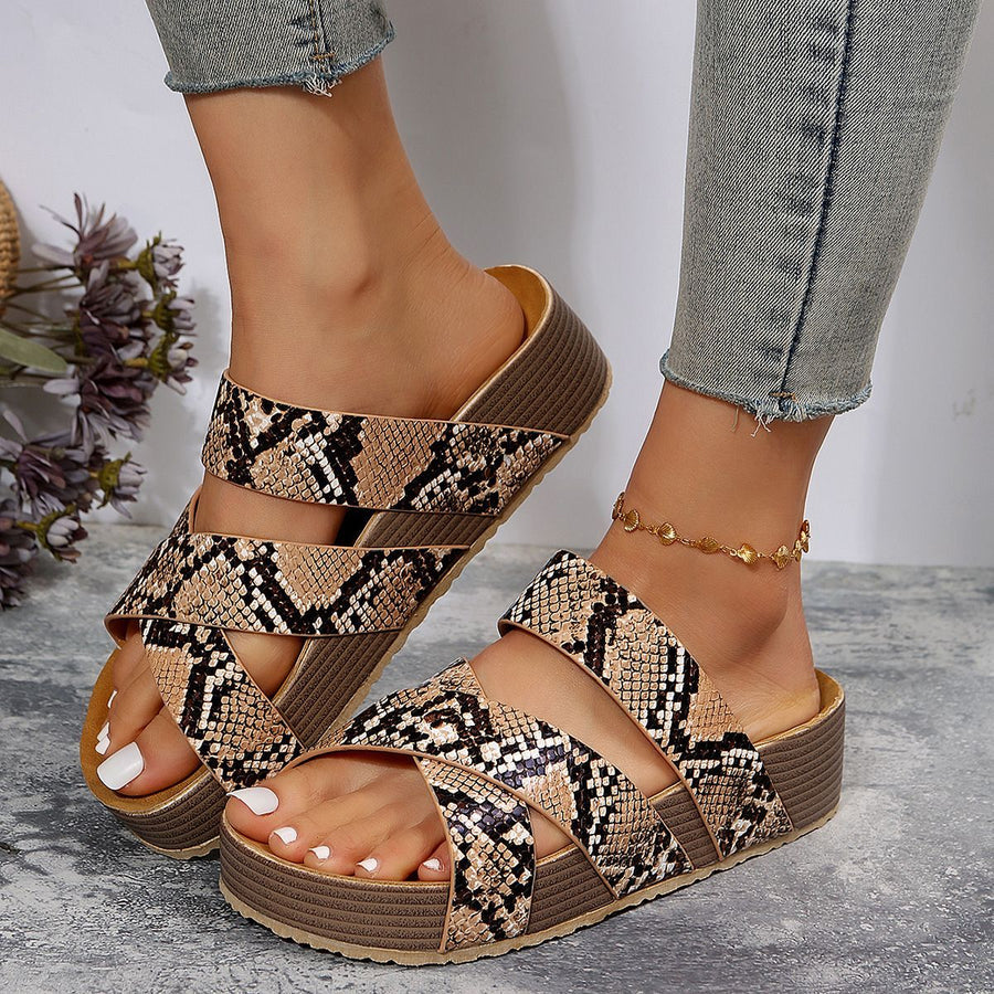 Elegante Gevlochten Sandalen Valérie