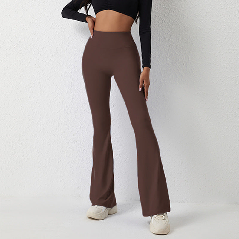 Serena - Casual broek met uitlopende pijpen