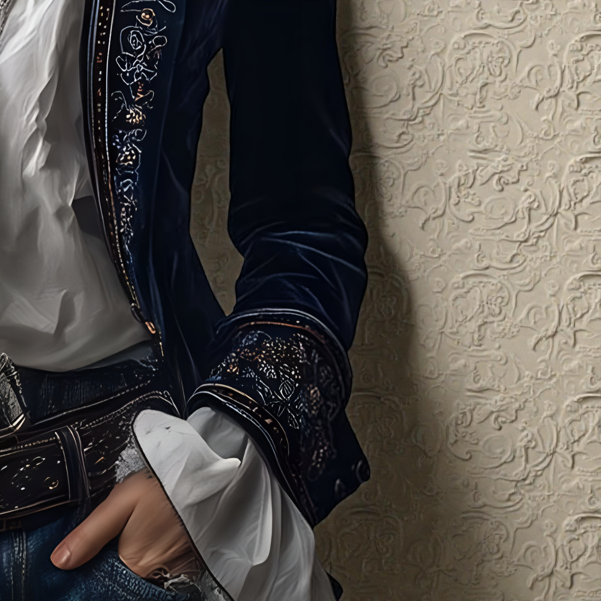 Nuria™ | Elegante Veloursjacke