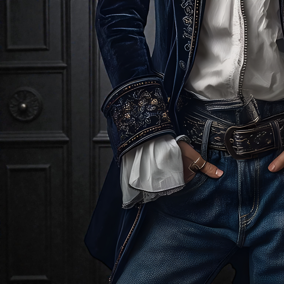 Nuria™ | Elegante Veloursjacke