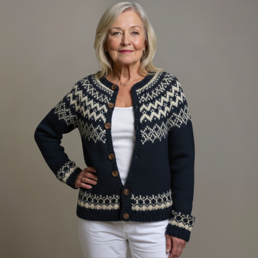 Hadley | Vintage Gebreide Cardigan