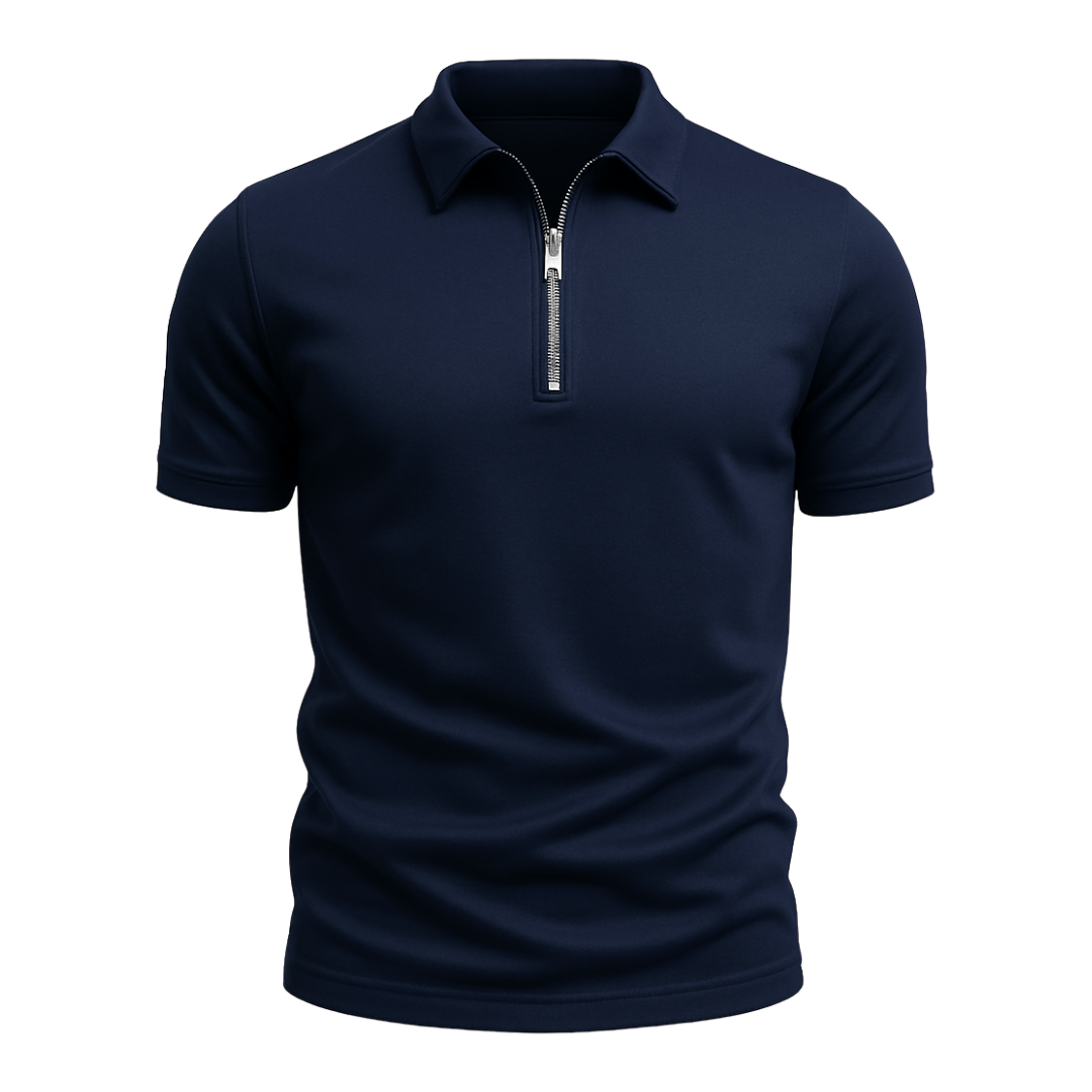 Orlena® | Klassieke Rits Polo Shirt - Koop 2, Krijg 1 Gratis!