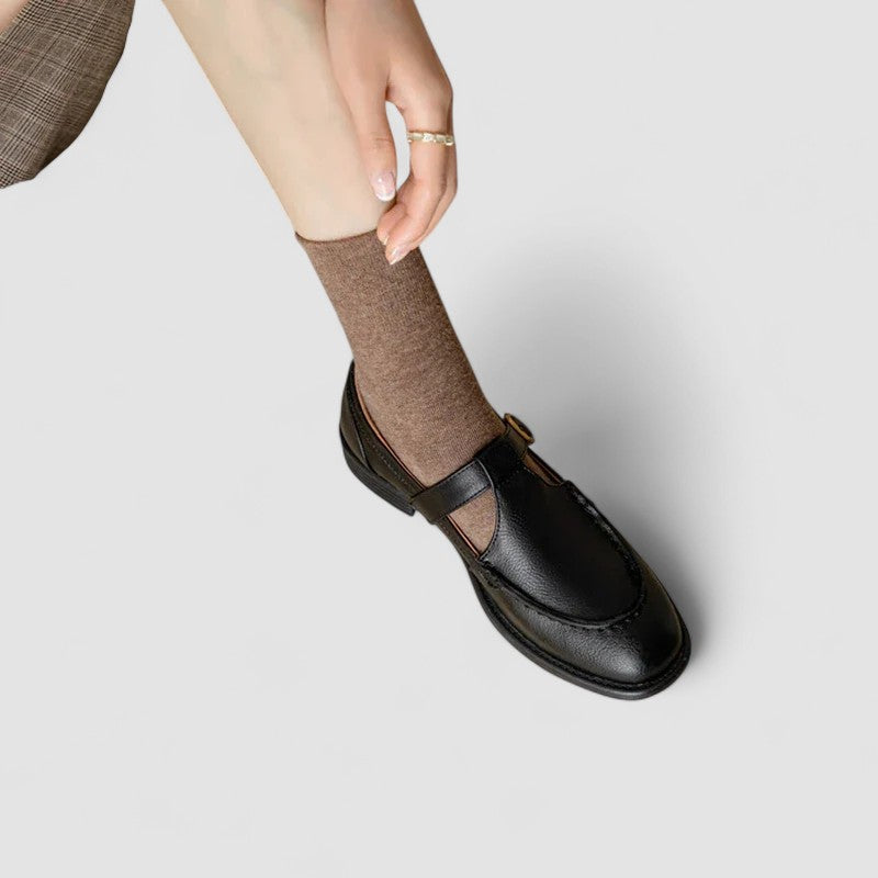 AVERY™|SQUARE TOE MARY JANE ORTHOPEDISCHE SCHOENEN