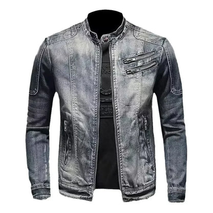Javina® | Denim Motor Jacket