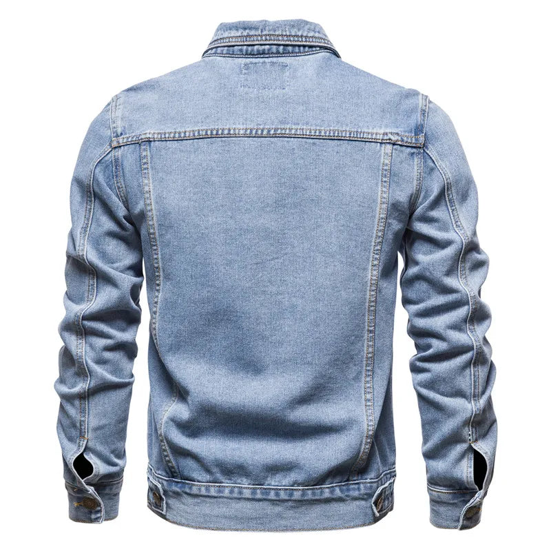 Aveline® | Denim Motorcycle Jacket