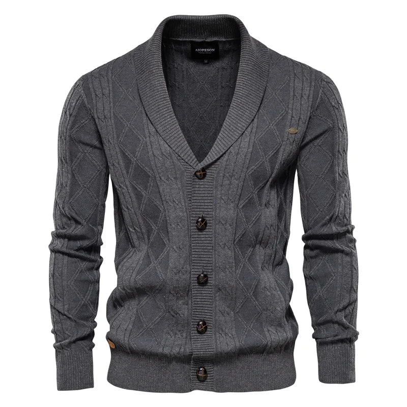 Zariva® | Knitted Cardigan with Buttons