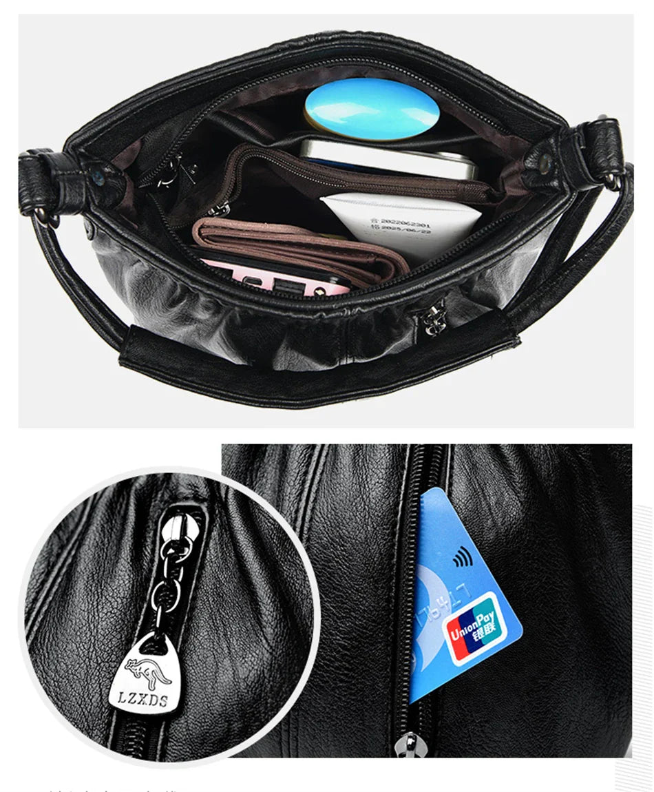 Waverly - Hedendaagse Multi-Layer Handtas