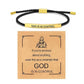 Faith | Motivatie-armband “God Is In Control” – Rust, Vertrouwen & Innerlijke Kracht