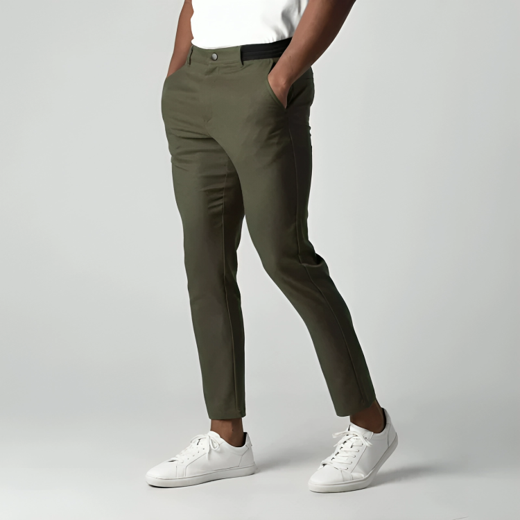 Zariva® | Stretch Chino Pants