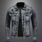 Javina® | Denim Motor Jacket