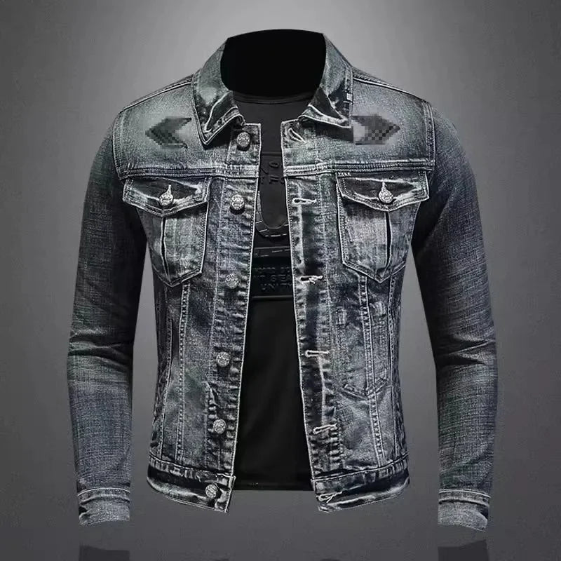 Javina® | Denim Motor Jacket