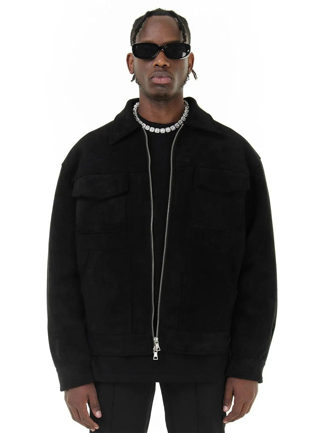 Javina® | Oversized Suede Jacket