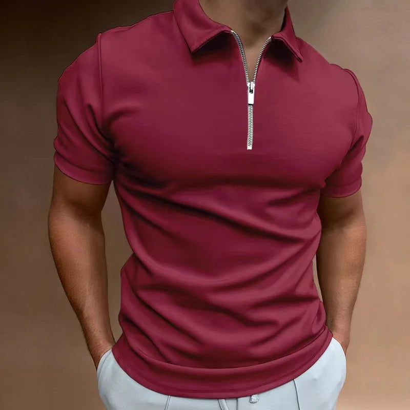 Orlena® | Klassieke Rits Polo Shirt - Koop 2, Krijg 1 Gratis!