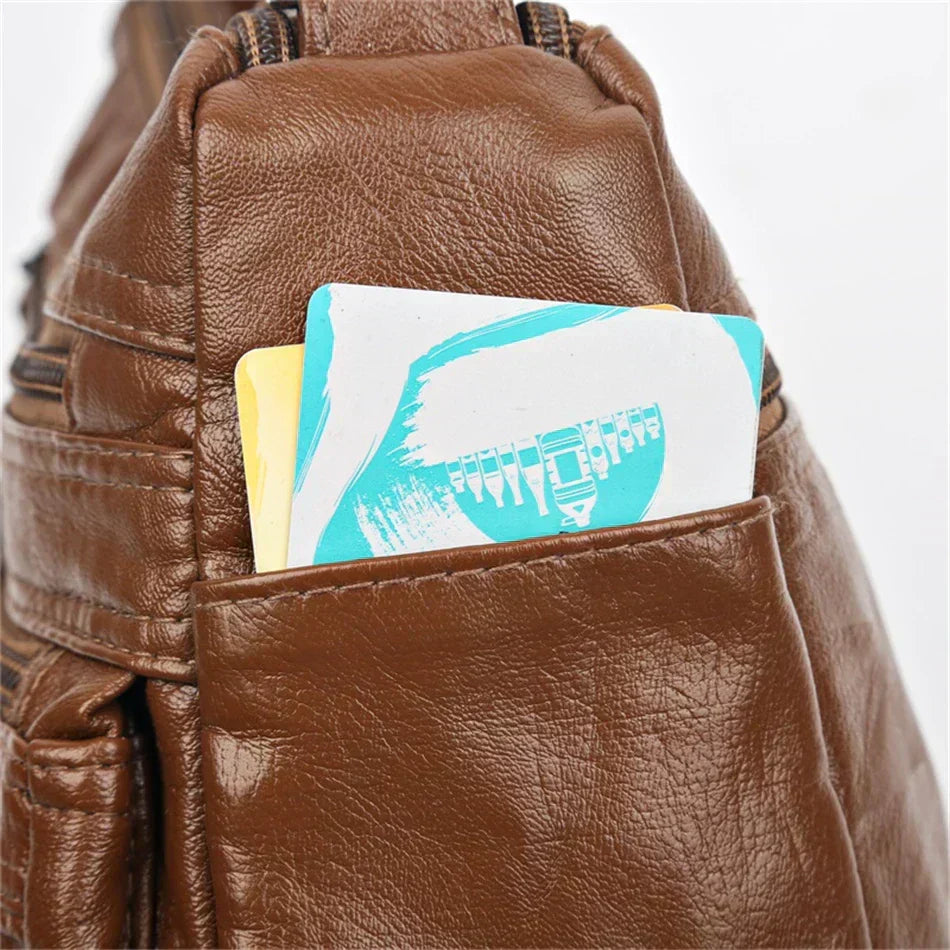 Lilith - Tijdloze Multi-Layer Schoudertas