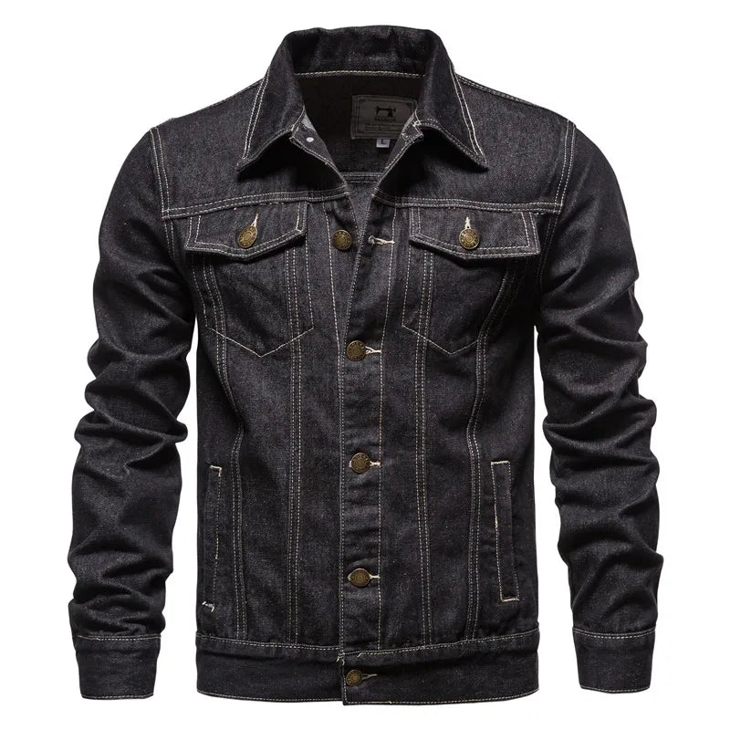 Aveline® | Denim Motorcycle Jacket