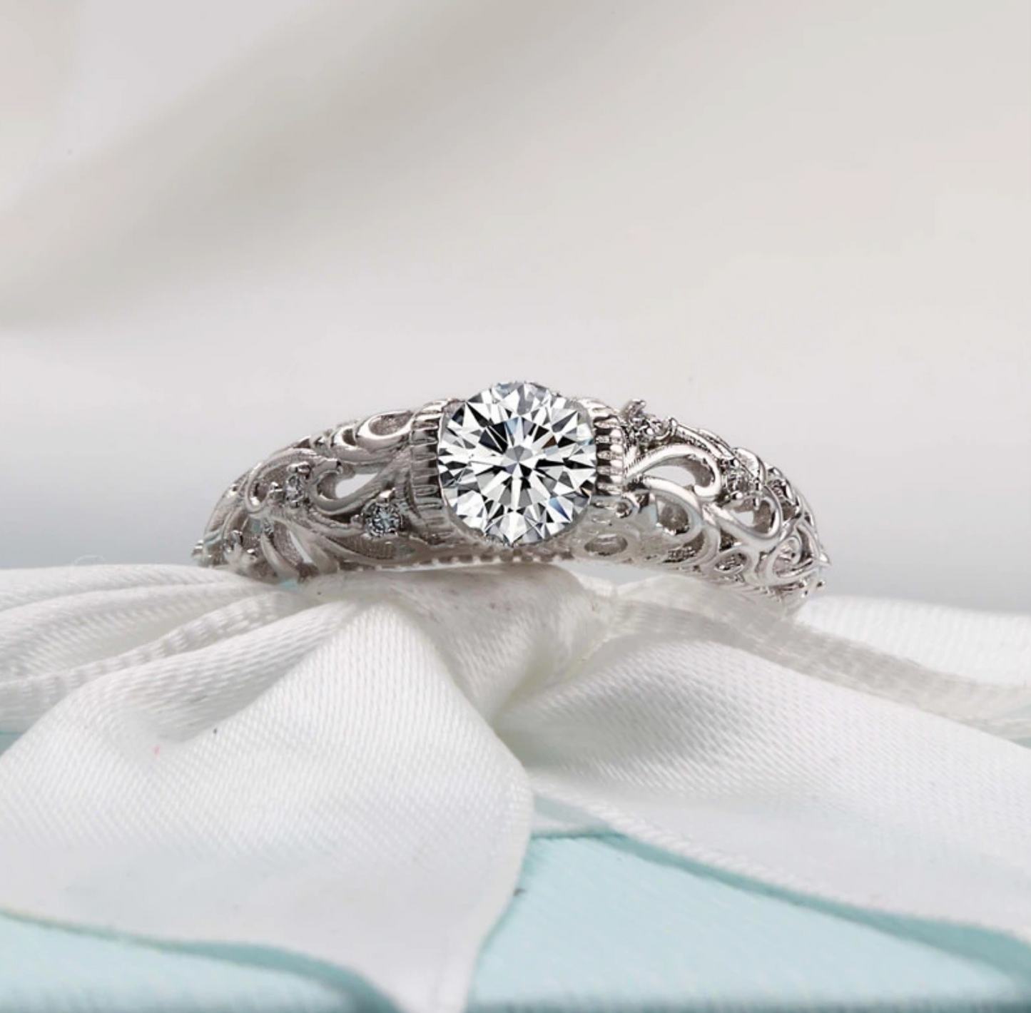 Elegante Sterling Zilveren Ring