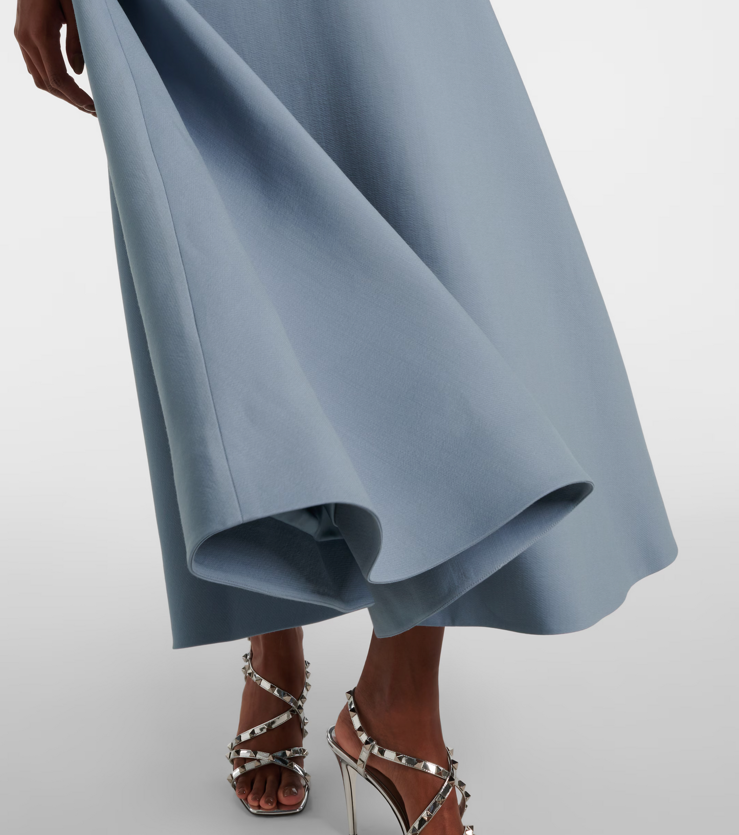 Raffaella™ | A-Lijn Jurk met Strikdetails en Parelaccenten